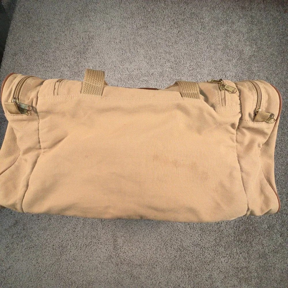 Vintage Ford Eddie Bauer Canvas Duffle Bag 21
